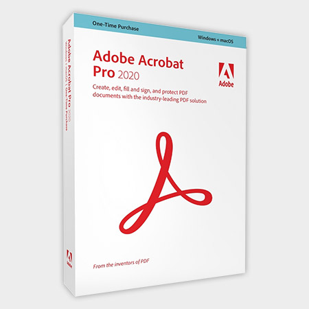 Acrobat Pro 2020 商業盒裝