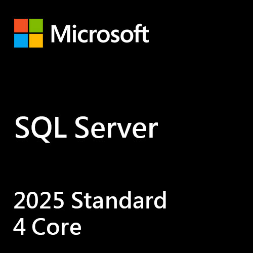 SQL Server 2025 Standard Core - 4 Core License Pack